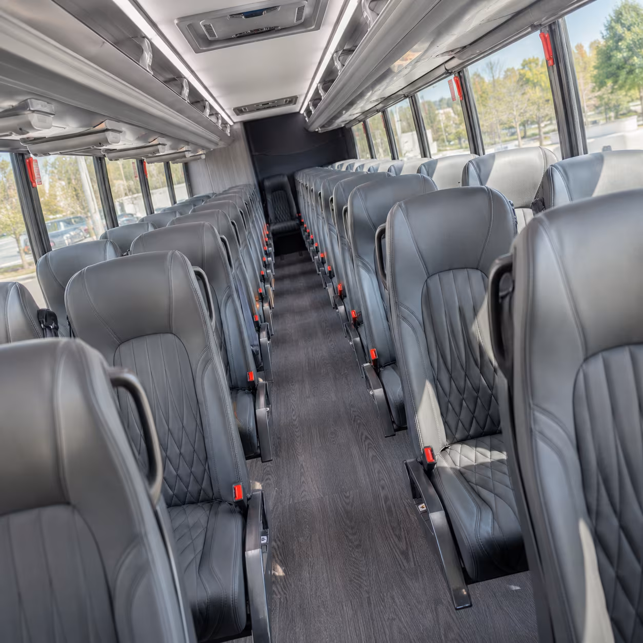 15-35 Passenger Minibus Inside