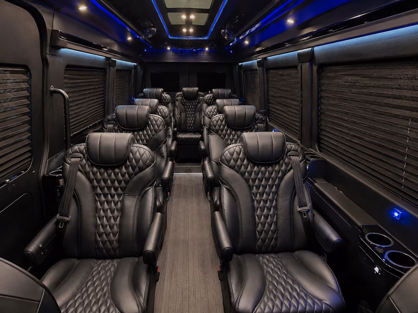 Montgomery Airport Shuttle & Transportation party bus exterior