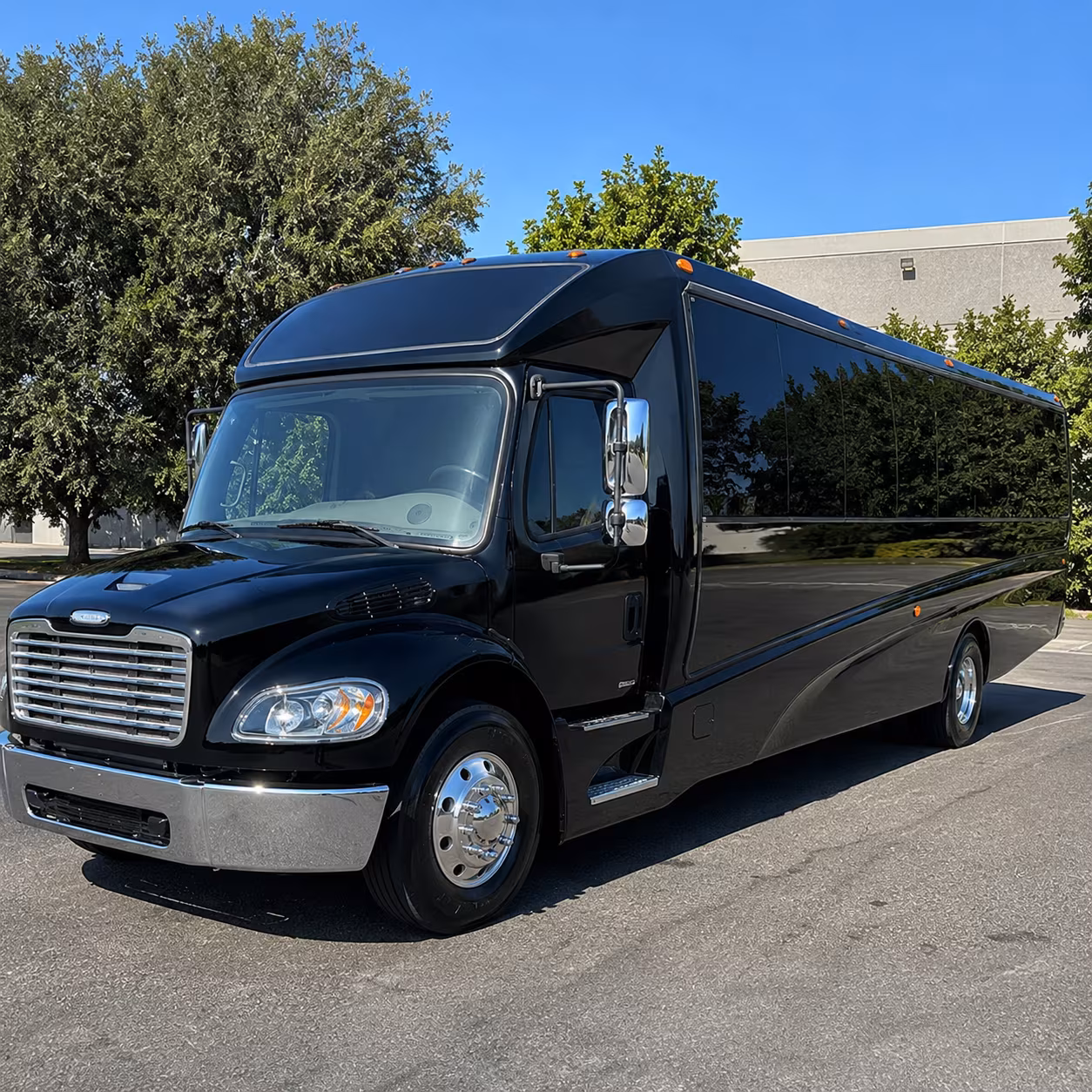 Montgomery Airport Shuttle & Transportation party bus exterior