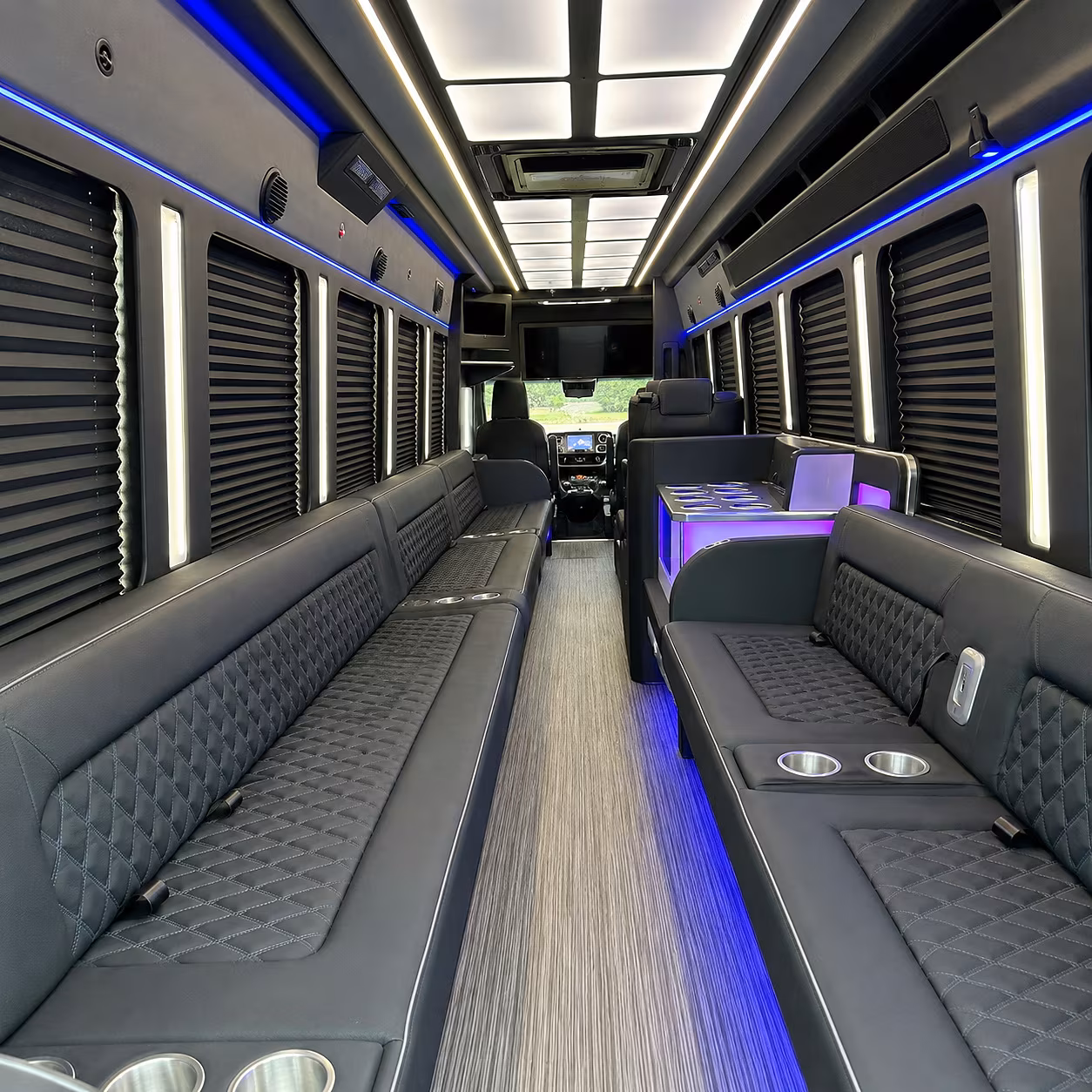 Montgomery Concert & Music Festival Transportation onboard seating