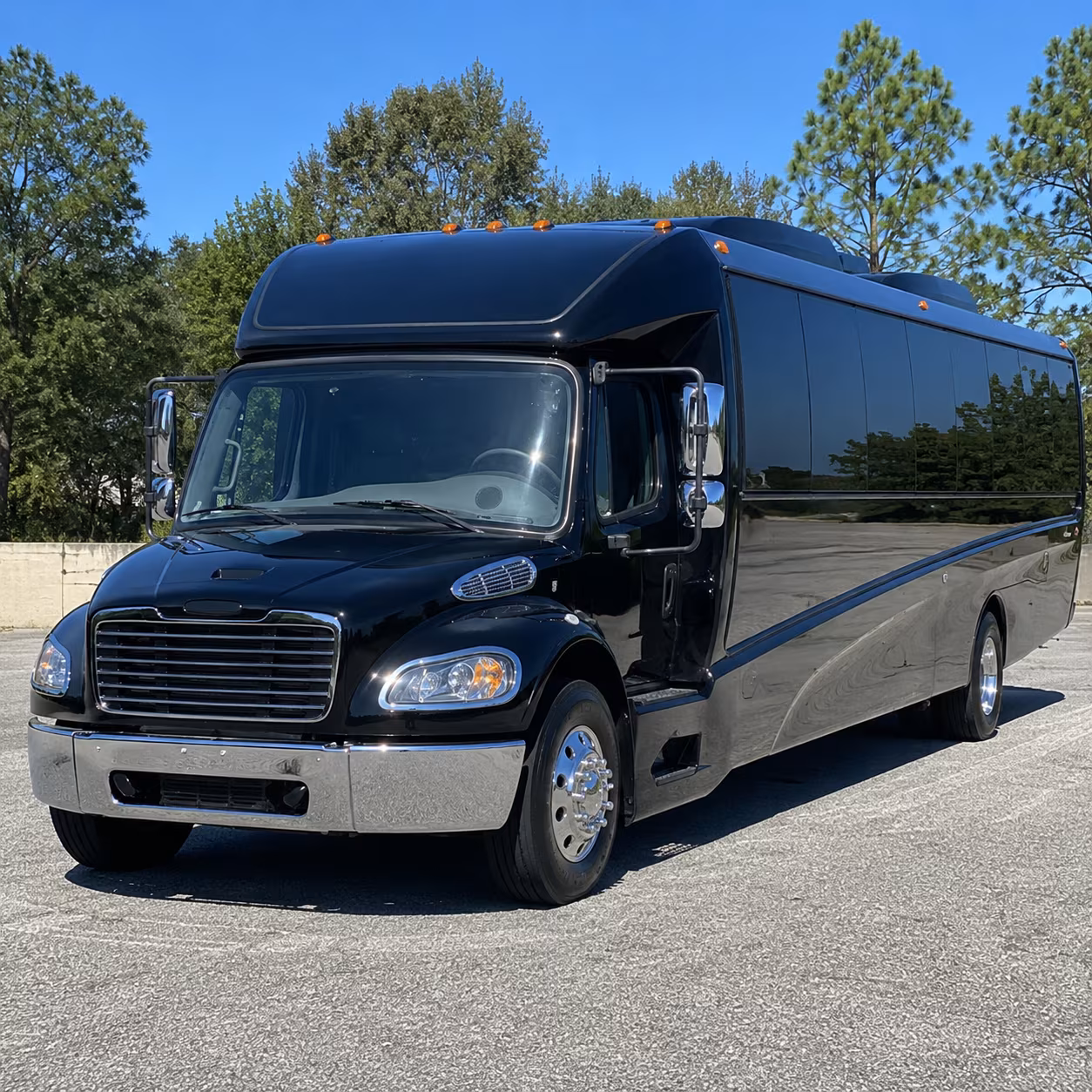 Montgomery Corporate Transportation party bus exterior