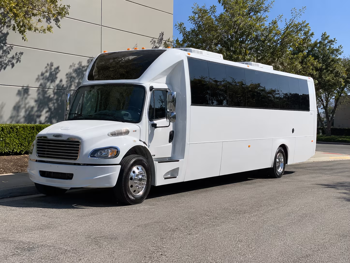 Montgomery Prom & Homecoming Transportation party bus exterior