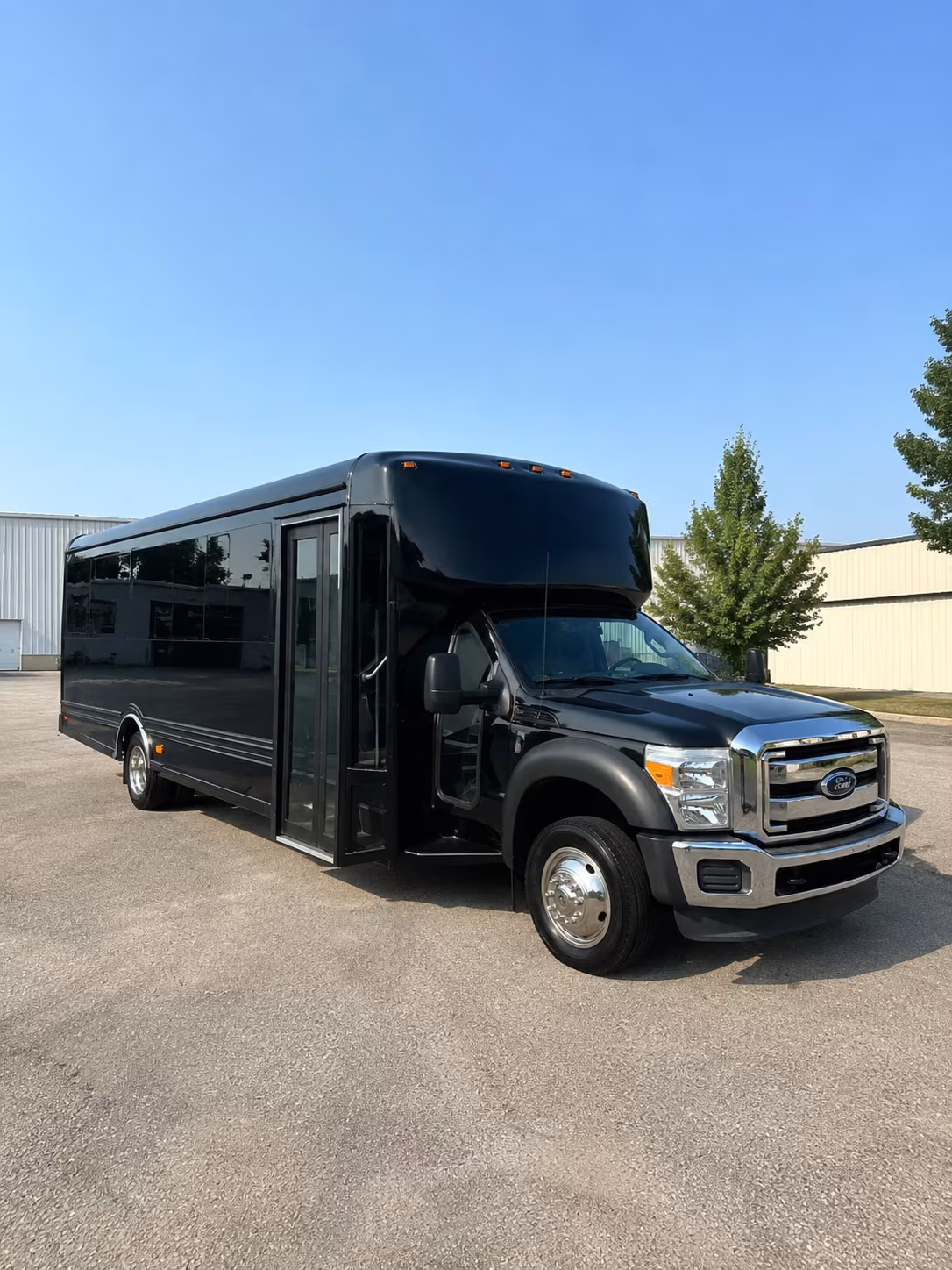 Montgomery Prom & Homecoming Transportation party bus exterior