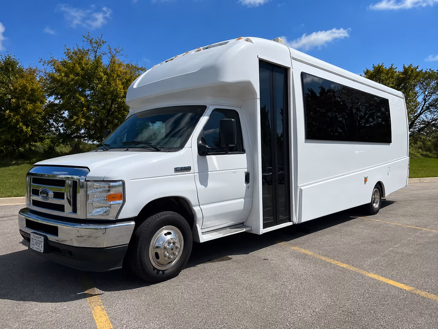 Montgomery Prom & Homecoming Transportation onboard seating