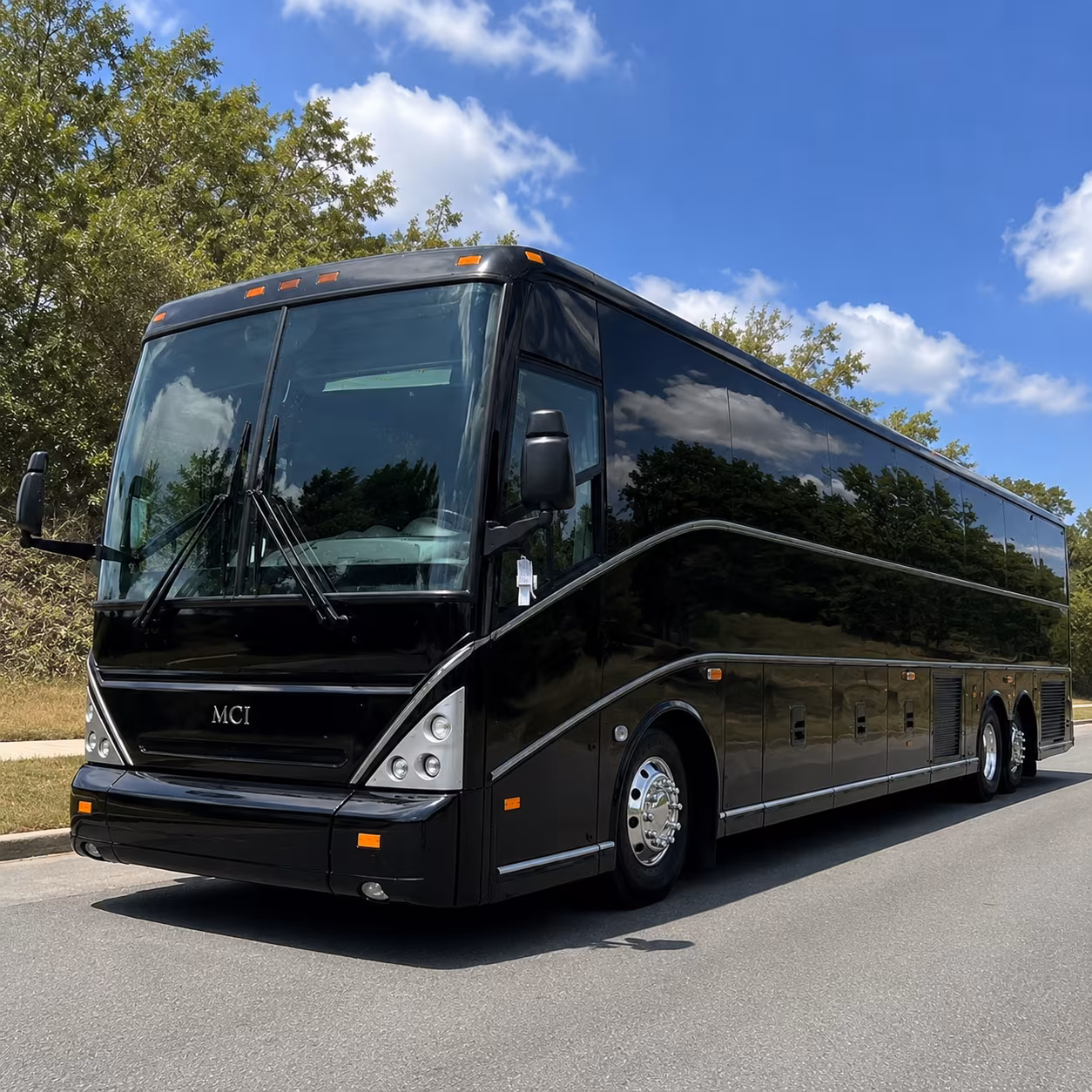 Montgomery School Event Transportation onboard seating