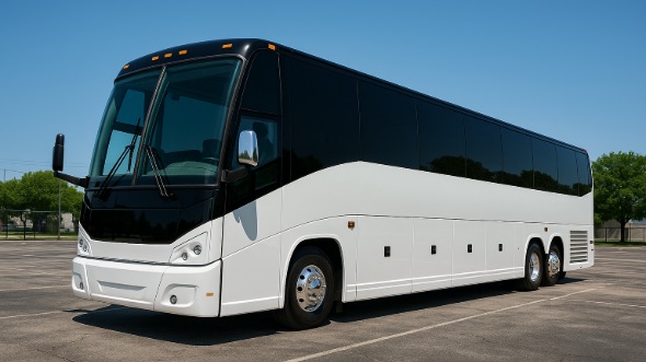 Exterior of Charter Bus Company Atlanta's 40 Passenger Party Bus in Atlanta